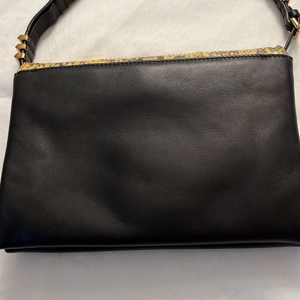 Authentic MCM Python soft Leather shoulder/Clutch Bag - Picture 15 of 17